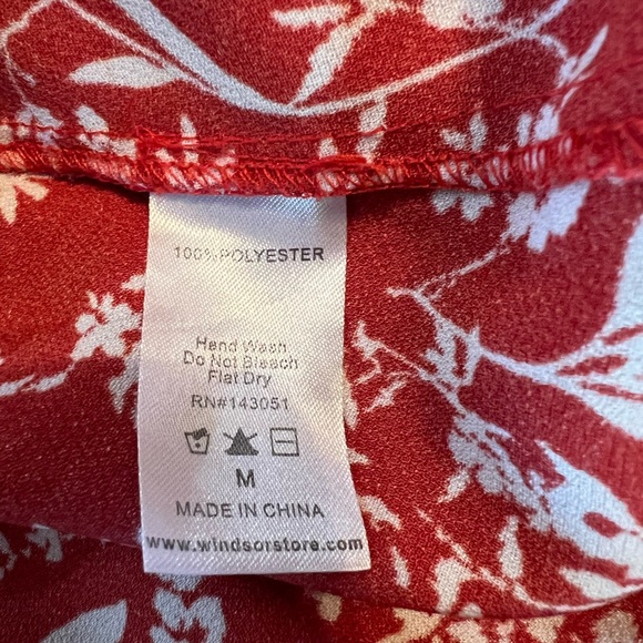 Medium Women’s Juniors Windsor On Vacay Floral Maxi Skirt Beach Boho Buttons - Picture 5 of 15